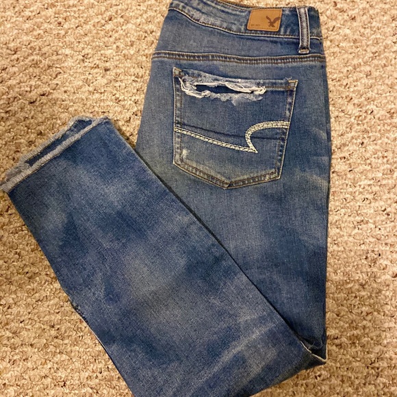 American Eagle Outfitters Denim - American Eagle Distressed Jeans Tomgirl